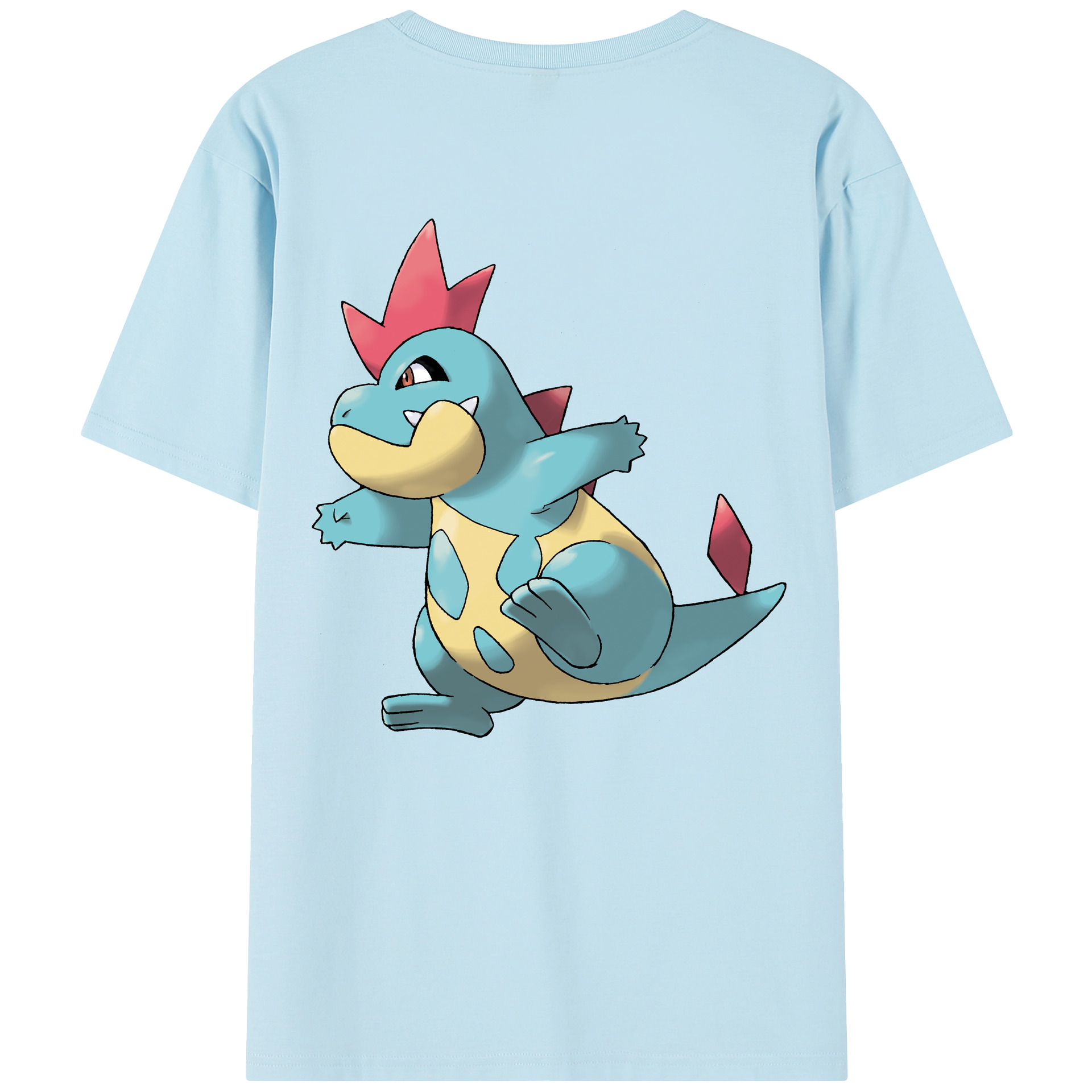 （画像用） ポケットモンスター Pokémon 綿100％半袖Tシャツ（背面プリント）